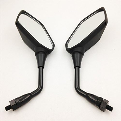 Miniatura 4 de Espejo retrovisor para motocicleta Kawasaki Z1000 Z750 Er6 Er6B Er-6N Versys Kle, color negro