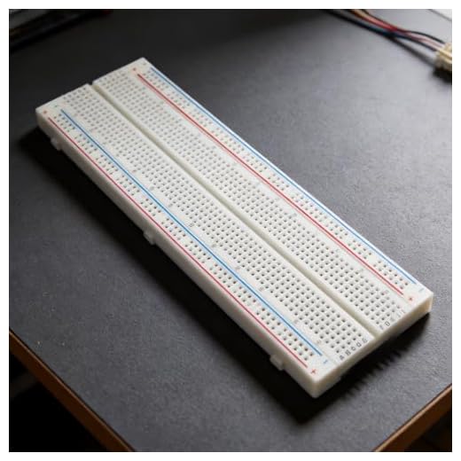 1-Pack 830 Point Solderless Breadboard, Solderless Prototype Circuit Board for Arduino DIY Electronics STEM Projects