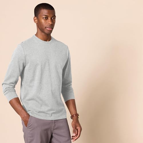 Image of Amazon Essentials Men's Slim-Fit Long Sleeve T-Shirt