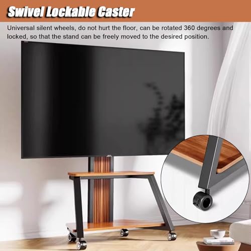 Soporte de Piso para TV 32"-88" Ajustable FKTHYO miniatura 6