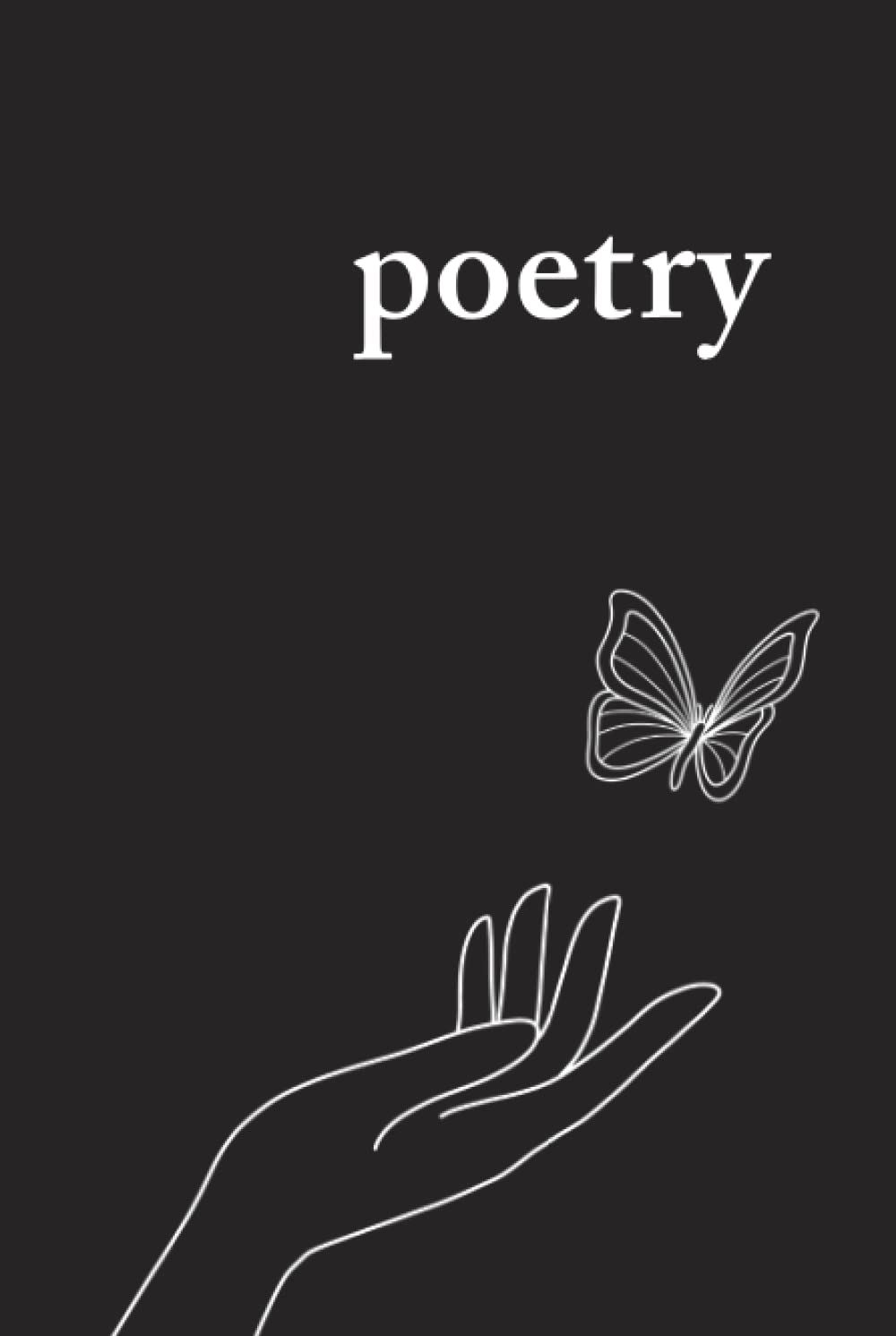 Poetry Journal: a blank, lined book to write your own poetry