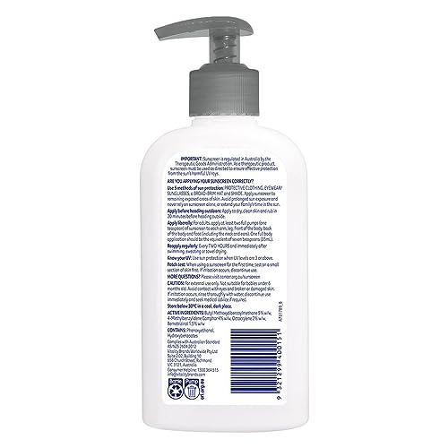 Cancer Council Work SPF 50+ Sunscreen Pump Bottle, 200 ml image 4