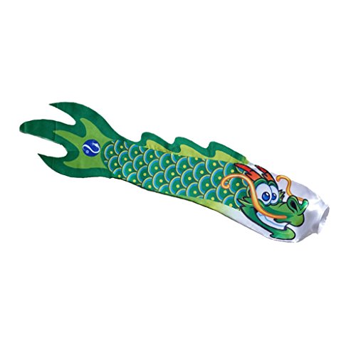 Fityle 5 Estilo 70 cm Dragão Chinês Bandeira Carpa Kite Streamer Decoração de Barco Bandeira Pendura