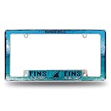 Rico Industries Margaritaville Flossen, 30,5 x 15,2 cm, Chrom, für Auto/LKW/SUV