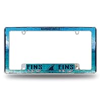 Rico Industries Margaritaville Flossen, 30,5 x 15,2 cm, Chrom, für Auto/LKW/SUV