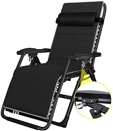 Chaise longue de jardin voyage et camping avec appuie-tête ergonomique