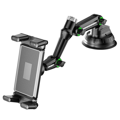 Soporte de teléfono con automática – Soporte de teléfono con rotación de 360° | Abrazadera de soporte de | Soporte de teléfono celular con para coche con tubo de extensión para