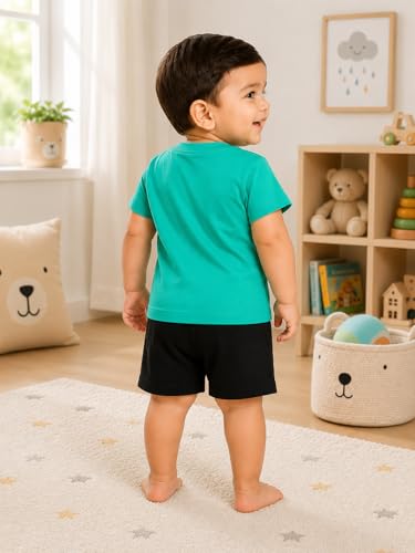 Image of BODYCARE Kids Inafant Boys Sets Pack of 1 | Single Jersey | Skin Friendly Regular Fit | Soft Breathable Fabric Comfortable & Durability | Ideal for Casual Everyday Toddler Baby