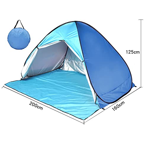 Carpa pop up ligera para camping 3-4 personas miniatura 6