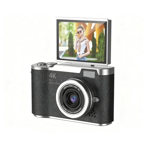 Cámara digital compacta 4K con pantalla abatible 180° y zoom 8X miniatura 1