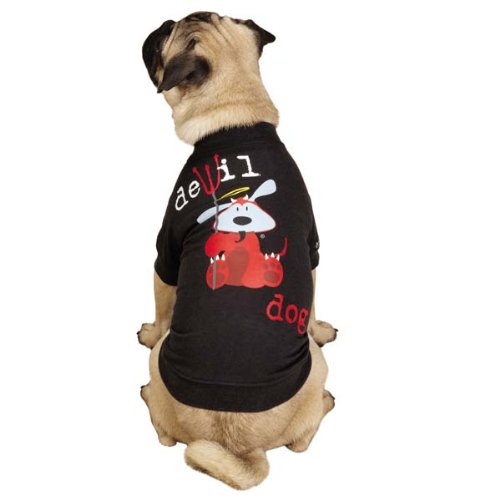 Chien de diable T XL noir Le chien est bon DI6841 24 17 vêtement pour grand chien