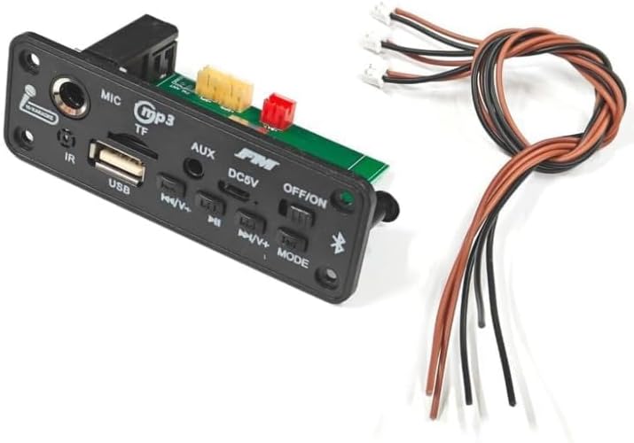 Bluetooth MP3 Decoder Module with FM Radio, USB, AUX, TF Card & Mic ...