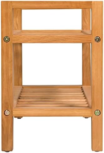 Solid Oak Shoe Cabinet - Free-Standing Shoe Rack Organizer for Entryway & Hallway - Stylish Storage Shelves, Durable & Space-Saving Shoe Storage Solution