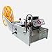 Automatic Hot and Cold Tape Cutting Machine, 480W 350°C Zipper Braided Tape Ribbon Cutter 95mm Metal Strip Precise Digital Belt Cutter for Nylon Plastic (110v)
