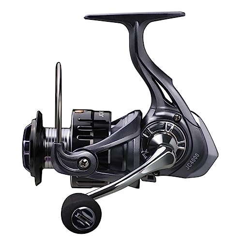 Roue de pêche portable en métal KOMBIUDA bobine facile à ranger pour la mer