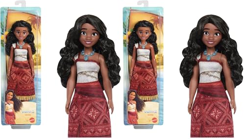 Muñeca Vaiana 2 Disney con ropa intercambiable y accesorios Mattel JBT56 articulada
