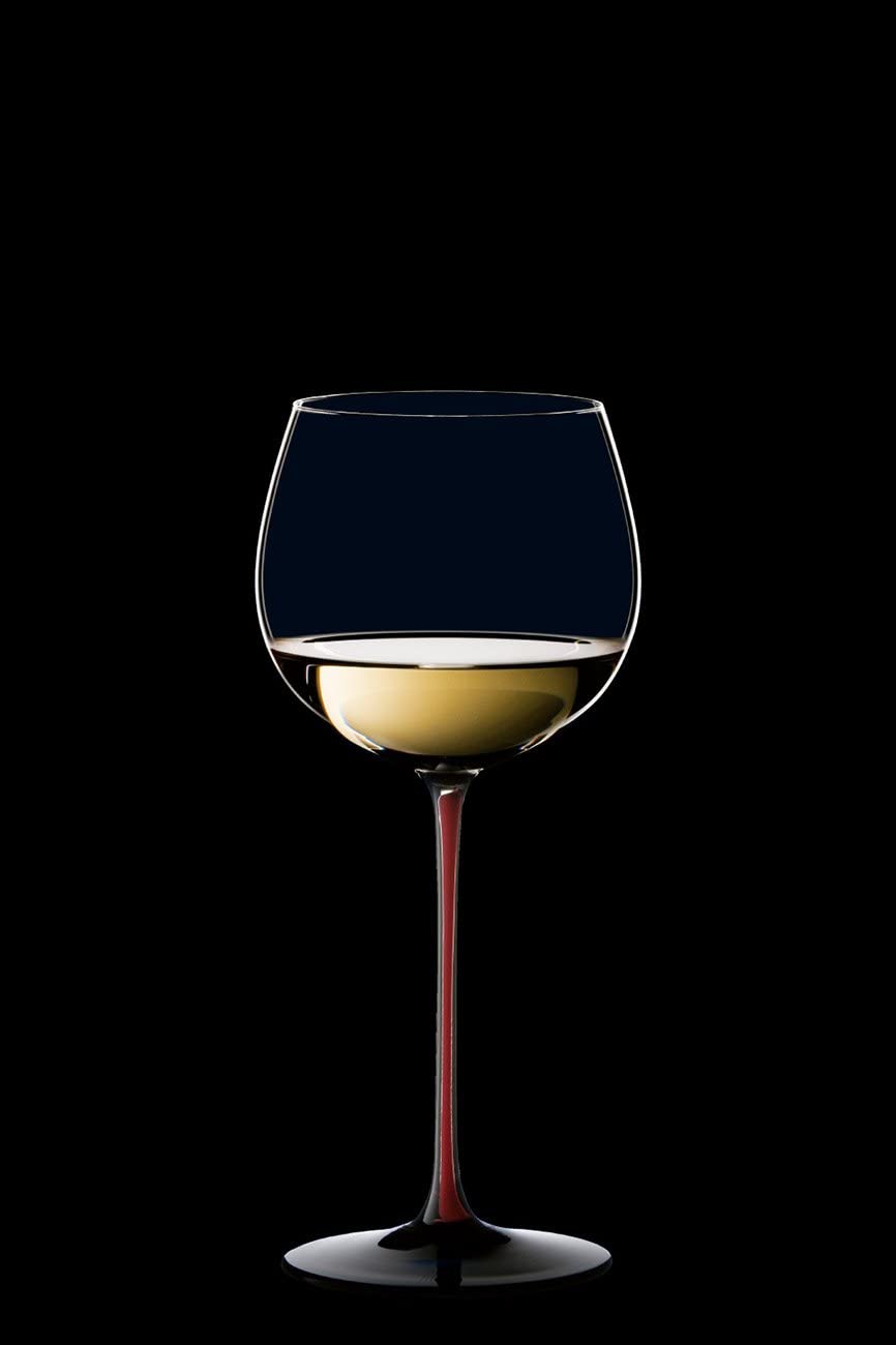 RIEDEL Sommeliers Black Series Montrachet - Vaso de cristal, color rojo y negro