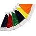 Tigerdoe Dwarf Hats – Gnome Hats – Storybook Character Costumes - Elf Accessories - Santa Hat - Christmas Holiday - Novelty 2 Pack (6 Pack Colorful Santa Hat)