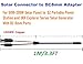 Solar ConnectorsTo DC7909, DC8020 Adapter Perfectly Solar Connector, Compatibility with Jackery Portable Power Station, Solar Panel Extension Cable, 12AWG Heavy Wire