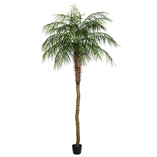 Vickerman Everyday Artificial Phoenix Palm Tree 9 Foot Tall for Indoor Use Home Office Christmas Holiday Tropical Decoration Design Your Tropical Oasis
