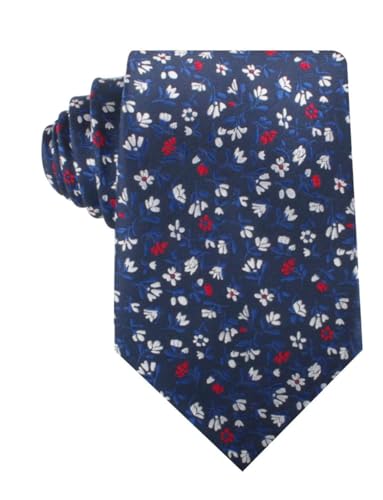 Image of OTAA Floral Necktie Casual Ties for Men - Perfect Neck Tie for Groomsmen Wedding Ties or Formal Occasions