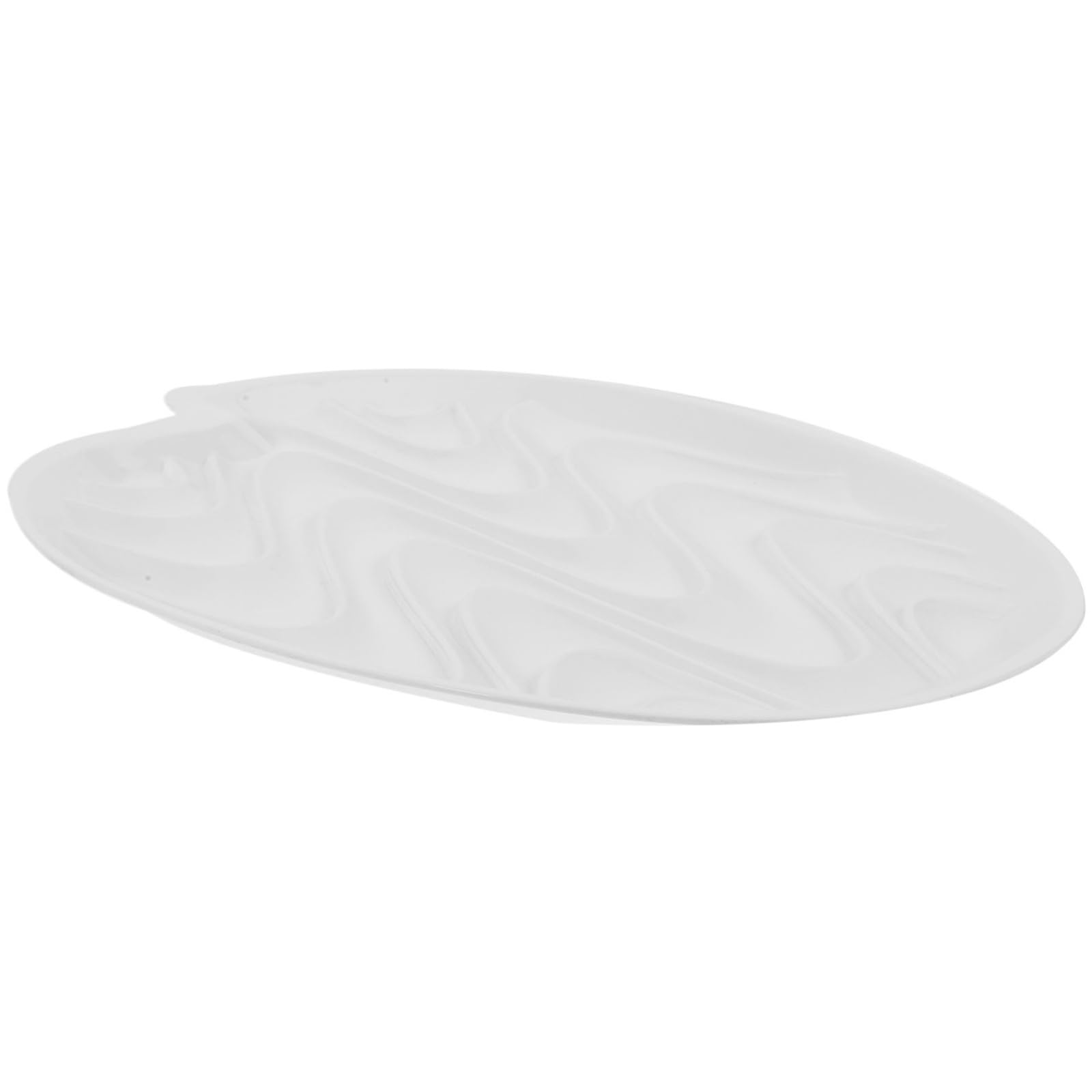 Palette en Plastique Lot de 10 palettes vides for mélanger aquarelles, Gouache, Peinture à l'huile, compactes, légères, Portables et réutilisables pour Le MéLange des Couleurs