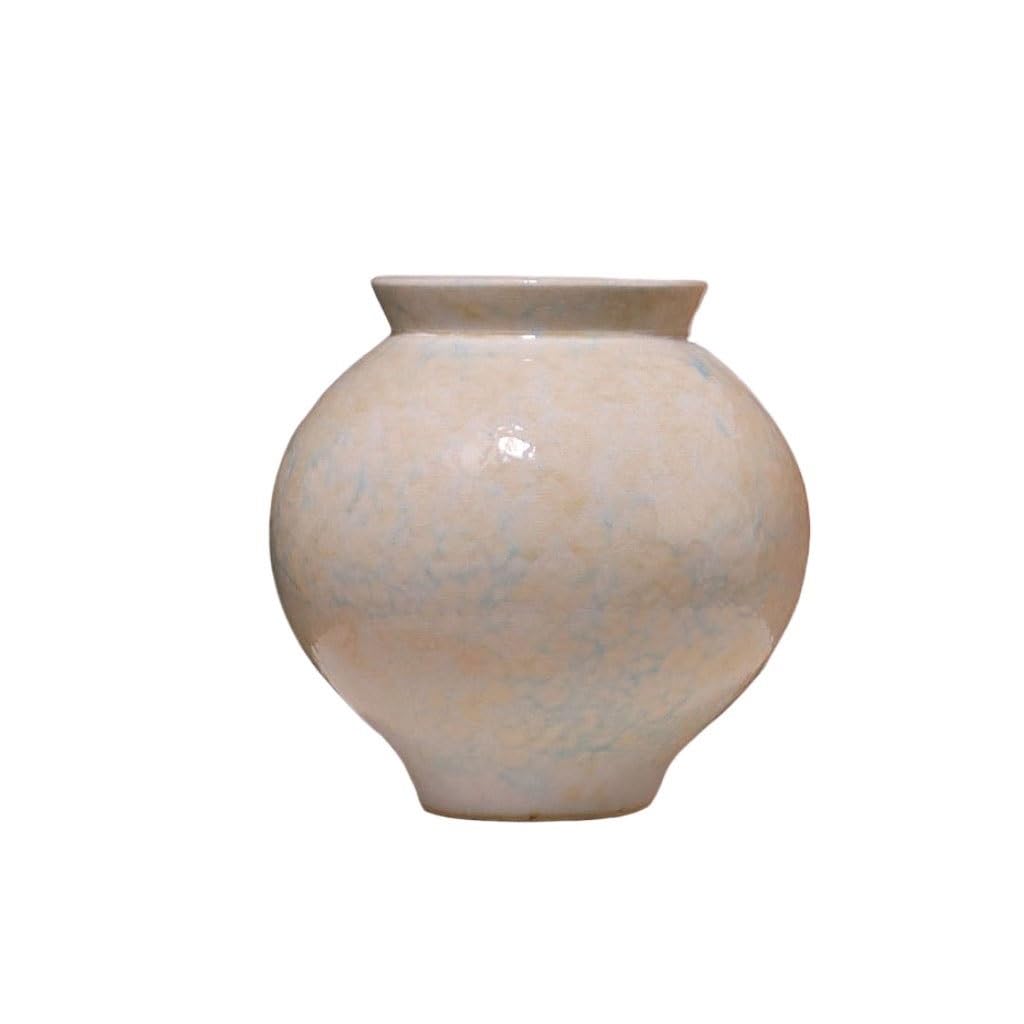 EINES Ceramic Vase Living Room Porch Ornaments Flower Arrangement Dried Flowers Home Device(C)