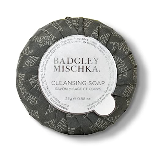 Badgley Mischka 0.88oz/25g Body Soap Toiletries for Bathroom, Guests, Hotels, Motels, and Lodging (30 pack)