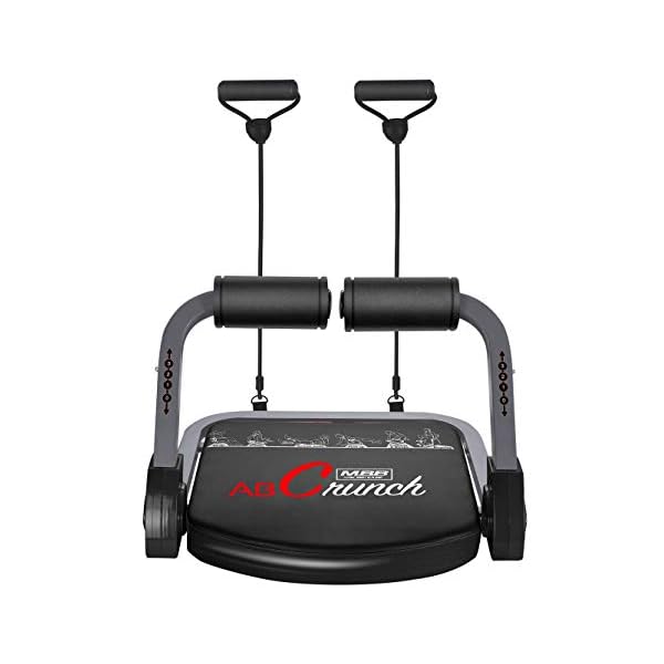 Fitlaya Fitness-abs exercise equipment ab machine for Abs and Total Body Workout, home gym fitness equipment for all ages. (BLACK)