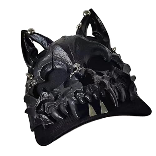 Casquette punk diable pour rassemblement cosplay et fête d'Halloween originale