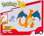 Pokemon Fire and Water Battle Pack - Comprend 4.5 Inch Flame Action Charizard et 2" Chiffres relatifs aux mesures prises