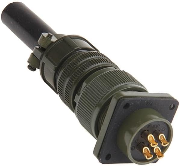 MS3106A 18-10S MS3102A 18-10P 18-10 Aviation Plug Servo Motor Connector MS5015 4-core 4 Pin US Military Standard Plug S and Socket P