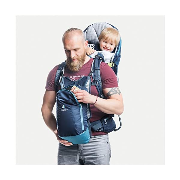 deuter Kid Comfort Pro Child Carrier and Backpack - Midnight – Bild 7