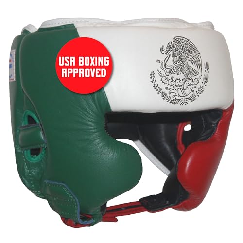 Image of Ringside Competition Boxing Muay Thai MMA Sparring Head Protection Headgear with Cheeks