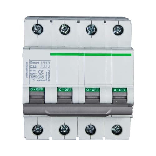 Disjoncteur miniature C32N 4P D 16A Schneider interrupteur pneumatique OSMC32N4D