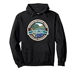 souvenir di viaggio vintage del parco nazionale di acadia maine usa felpa con cappuccio