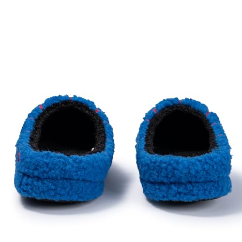 Image of Ground Up Spiderman Mens Slipper Clogs - Official Marvel Licensed Indoor House Shoes, Cozy Lightweight Slip On Scuff Slippers for Men, Sizes 7-14