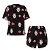 Bulk Custom Short Pajama Set with Face Personalized Custom Popular Personalized Short Pajamas Gifts Fashion Pet Face Pajamas Customizable Face Pjs Set Medium