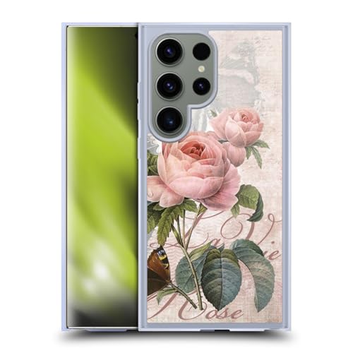 Coque Samsung S24 Ultra MagSafe LebensArt Rose antichoc en gel