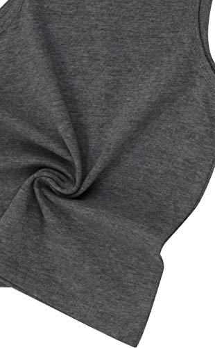 Image of ToBeInStyle Kids Boys Girls Soft Lightweight Jersey Scoop Neck Tank Top