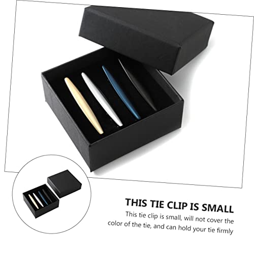 Conjunto de clips de corbata para evitar corbatas desalineadas en público 6