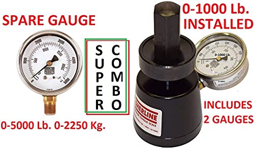 Báscula Hidráulica Sherline Combinada 1000-5000 Lb miniatura 2