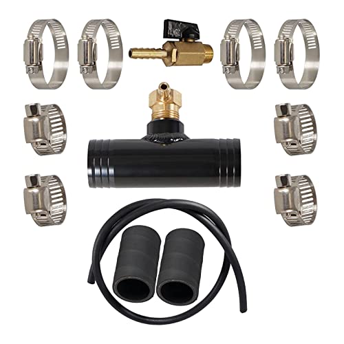 Ucarsoon 11408 Auxiliary Fuel Tank Kit Replacement For Diesel Engined Car (With Adapter Tee) #TOP4