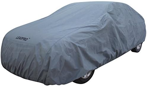 Leadpro Advanced Car Cover Waterproof UV Protection Dust Proof Ultra Soft Cover Length 199''