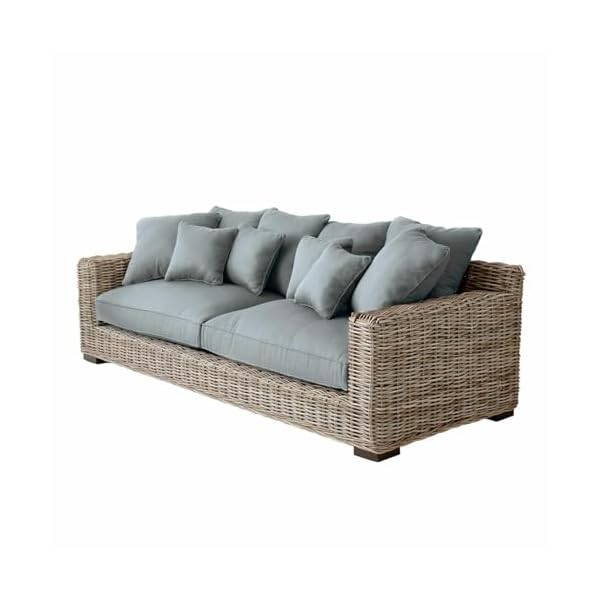 Loberon Outdoor Sofa Rimini Braun/Grau