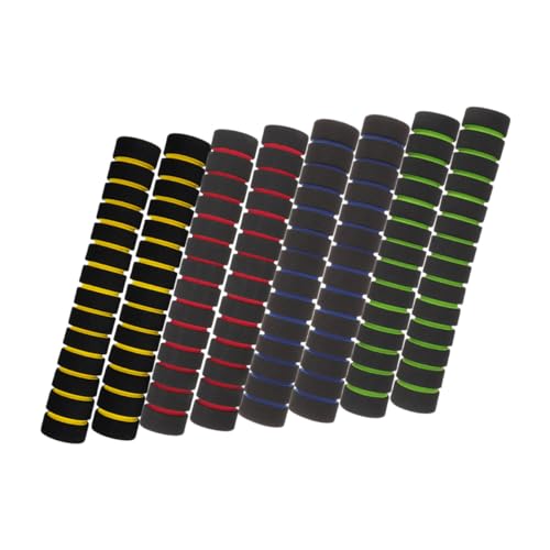 Puños de esponja para manillares de 22mm que reducen el dolor de manos en bicicleta