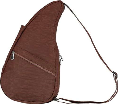 Image of AmeriBag Healthy Back Bag 17 inch Nylon Crossbody Sling | Organized Ergonomic Shoulder Bag for Everyday Use, Travel & Walking Comfort