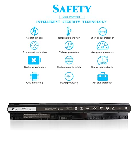 M5Y1K Battery For M5Y1K 14.8V 40Wh Dell Battery For Dell Inspiron 14 15 17 5000 3000 5559 5558 3551 3451 3558 3567 5755 5756 5458 5759 5758 5759 Gxvj3 P51F P47F P63F P60G P28E P65G P52F Laptop #TOP4