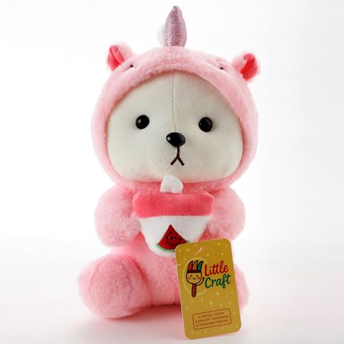 Image of Pink Puppy Ultra-Soft Plush Toy for Kids | Soft Stuffed Animal Doll with Premium Fabric | Cute Hug-Friendly Plush Toy for Babies, Toddlers, Girls & Boys | Safe, Lightweight (40 CM)