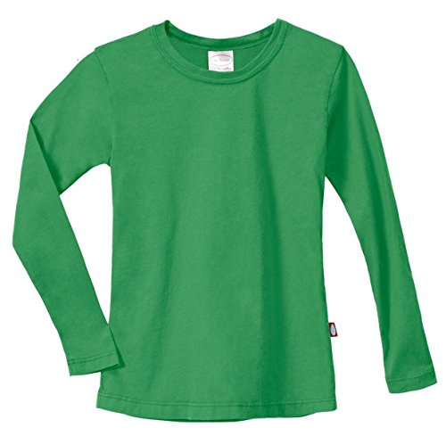 Image of City Threads Girls Long Sleeve Tee Sensory Friendly for Sensitive Skin SPD- School Base Layer Fall and Winter